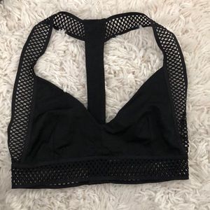 black crop top
